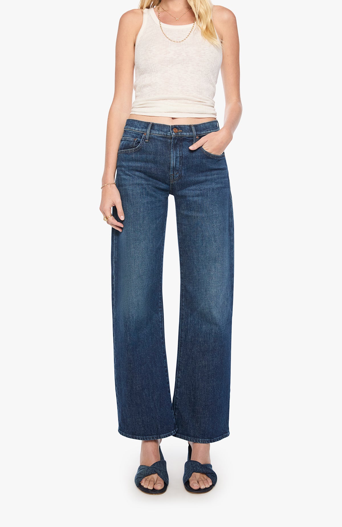 Mother The Mid Rise Lasso Sneak That Belongs In A Museum Womens western boutique Utah womens fashion SKU 12088-1297