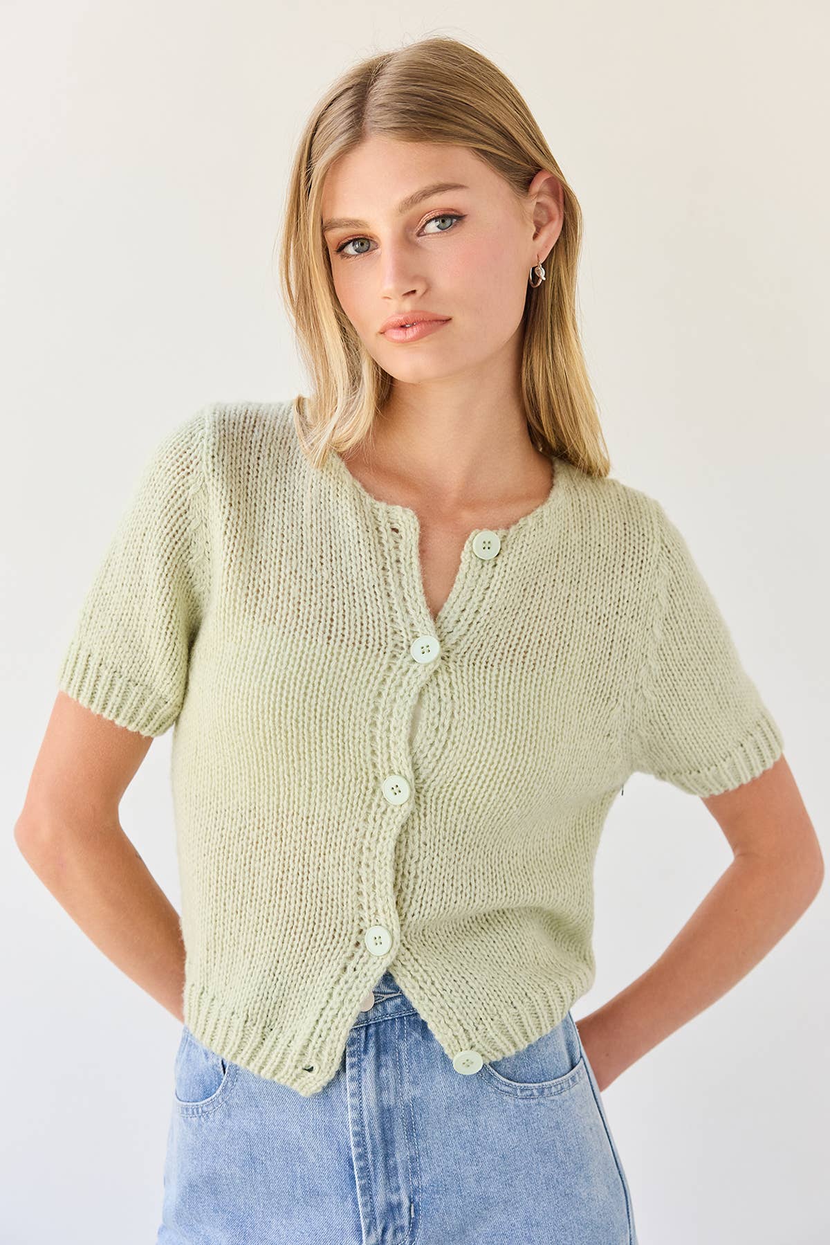 Skye Short Sleeve Cardigan