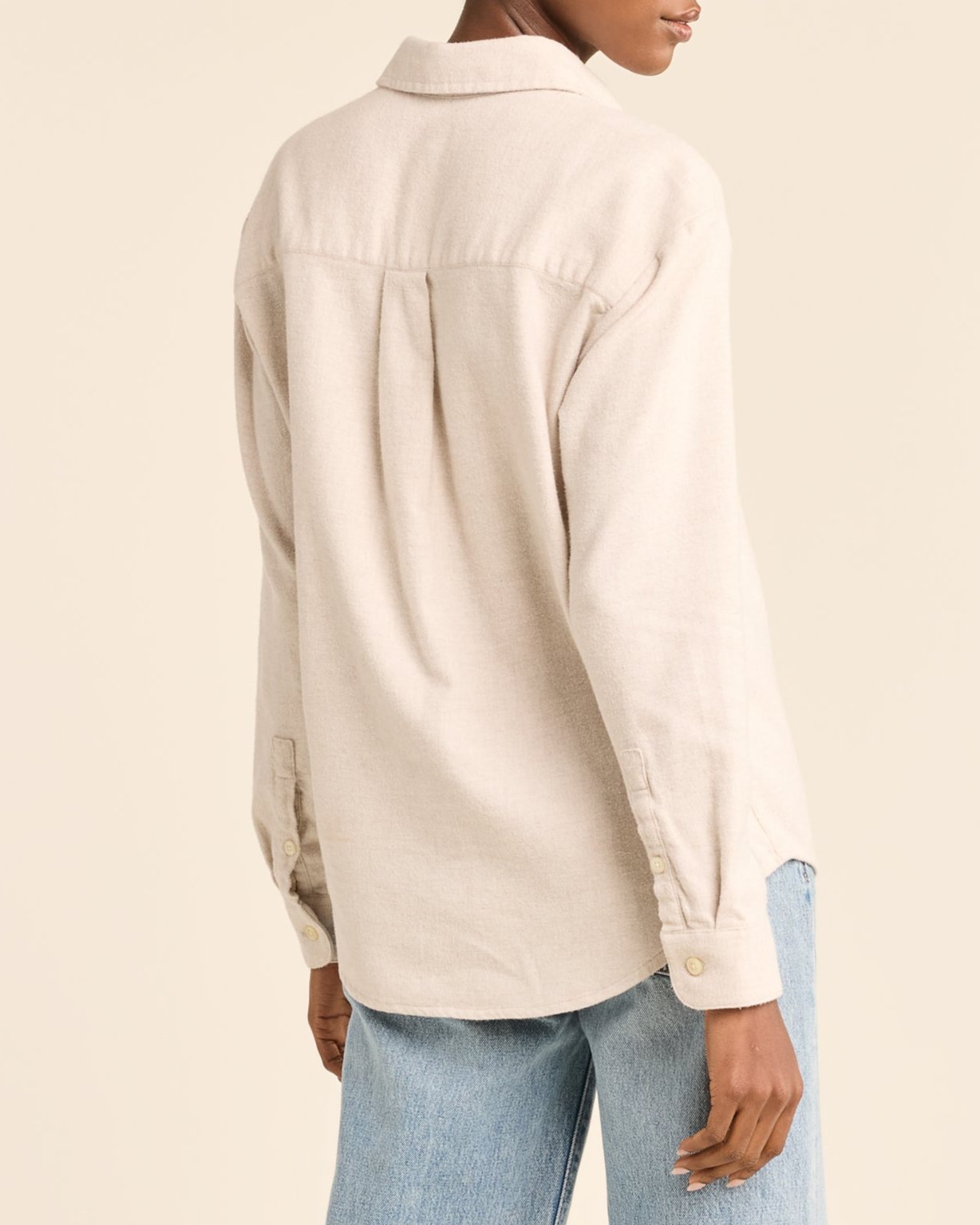 Pendleton Soild Boyfriend Flannel Shirt