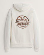Pendleton Womens Cowgirl Graphic Zip Hoodie