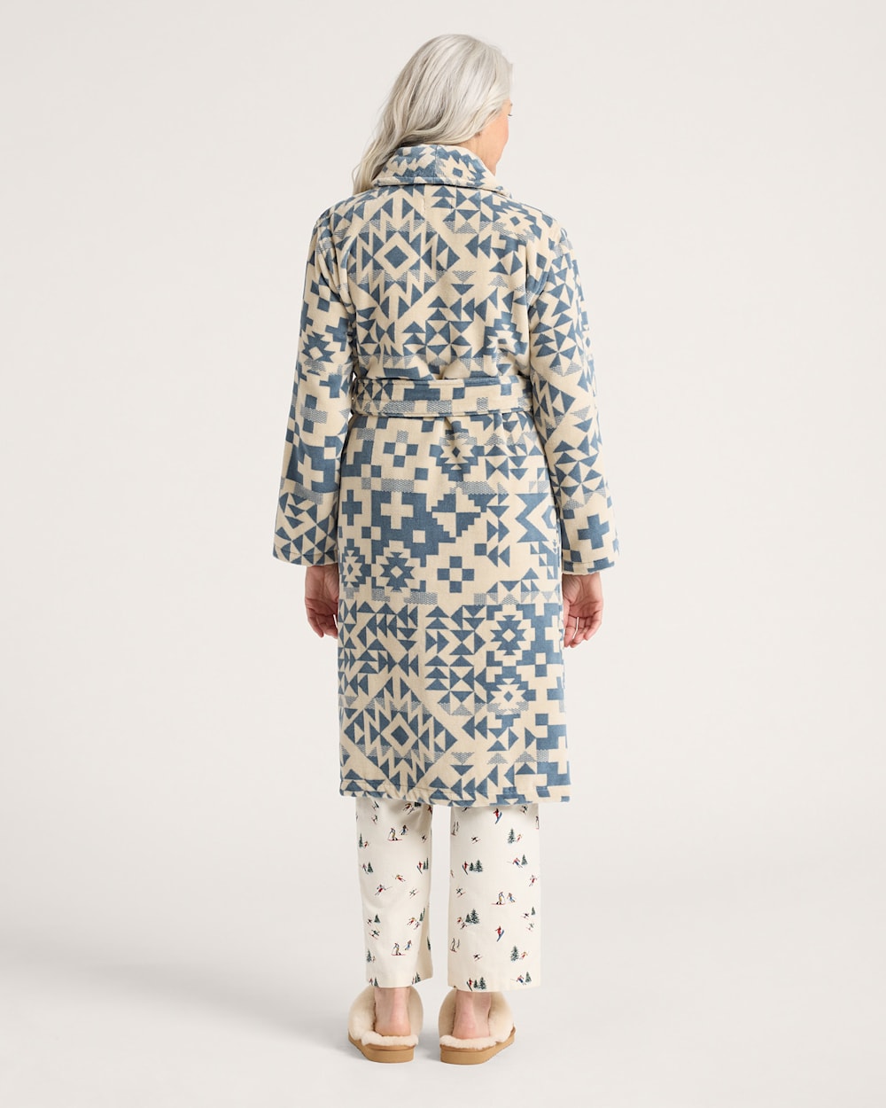 Pendleton Womens Blue Ridge Velour Bathrobe
