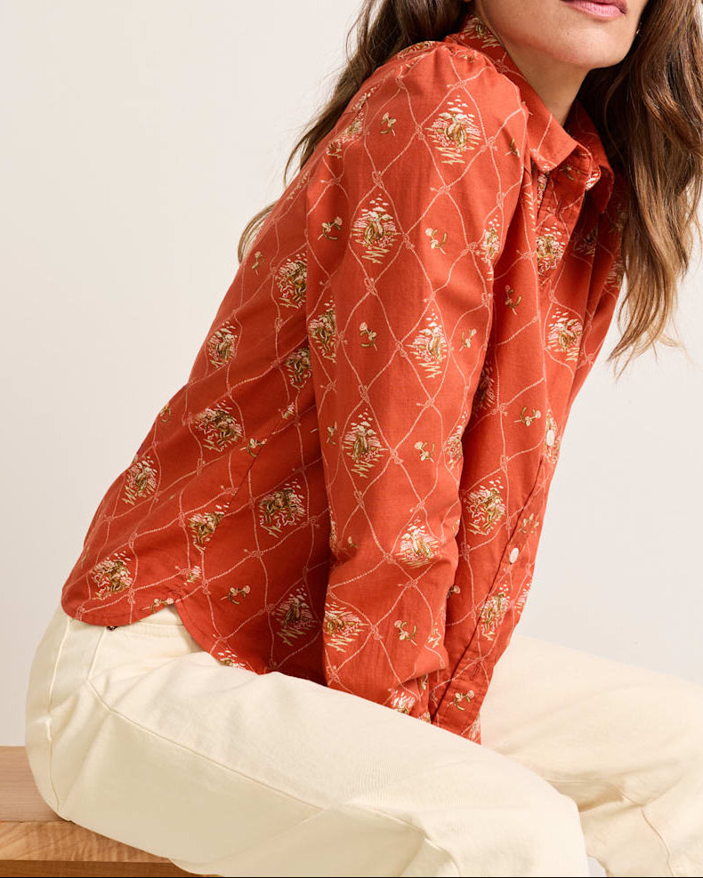 Pendleton Womens Cowgirl Lattice Winona Puff Sleeve Shirt free shipping at boltranchstore.com western boutique 