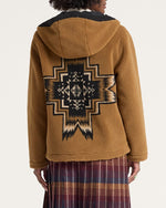 Pendleton Womens Autum Star Hooded Fleece Jacket