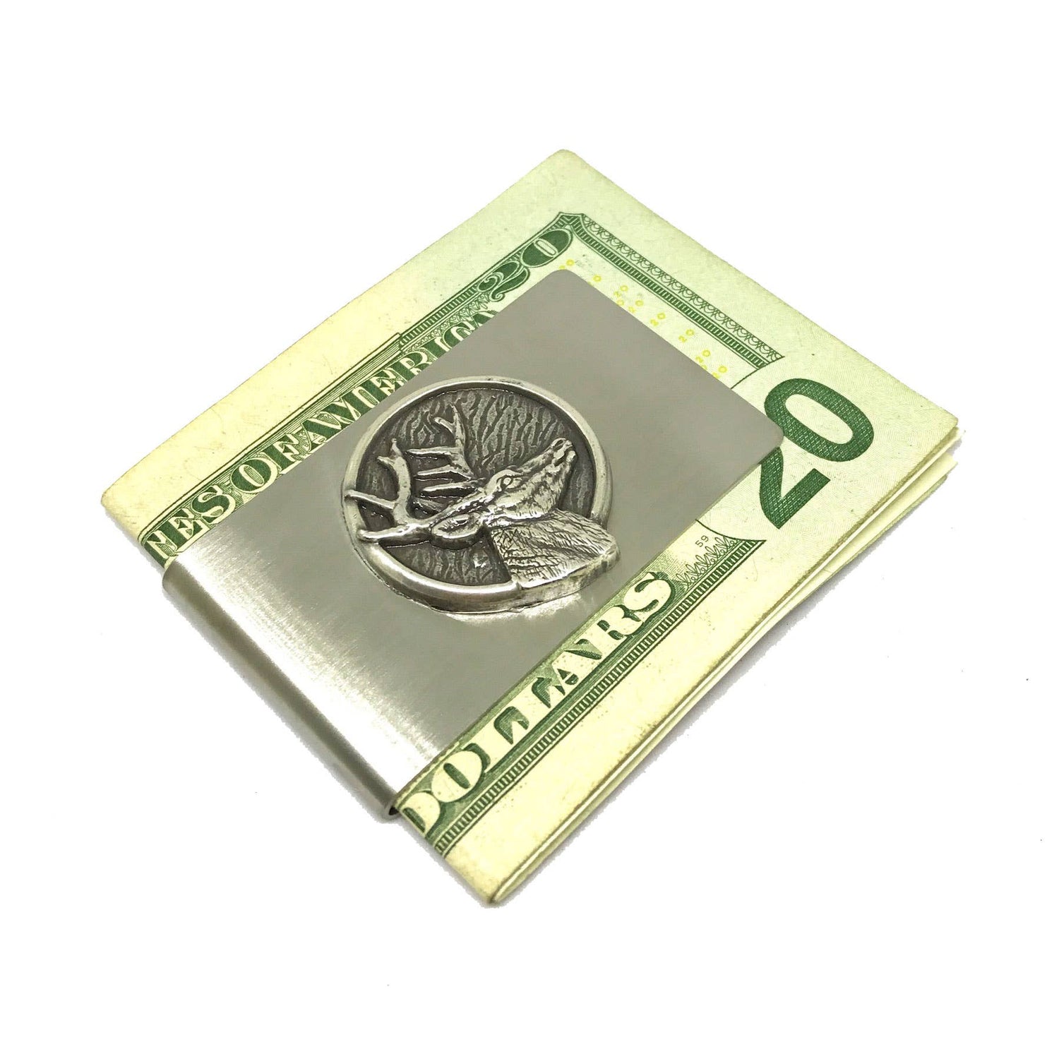 Bass Fishing Money Clip