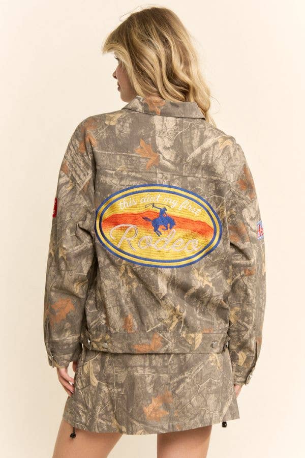 Rodeo Patch Camo Jacket