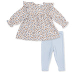 Kids western boutique Utah baby western fashion Hazel Floral Ruffle Tunic with Legging 1463RF26HFL Boltranchstore.com free shipping