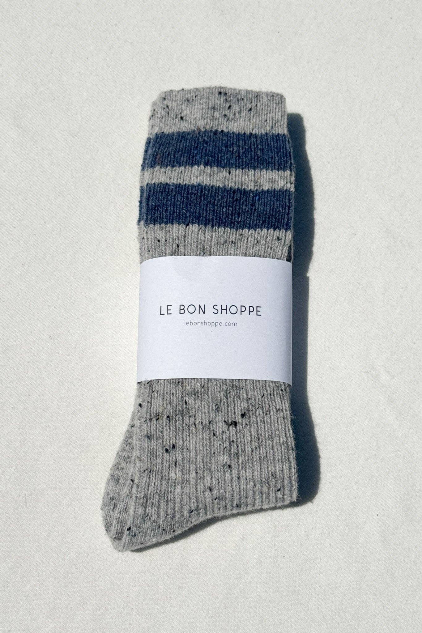 Le Bon Snow Varsity Socks