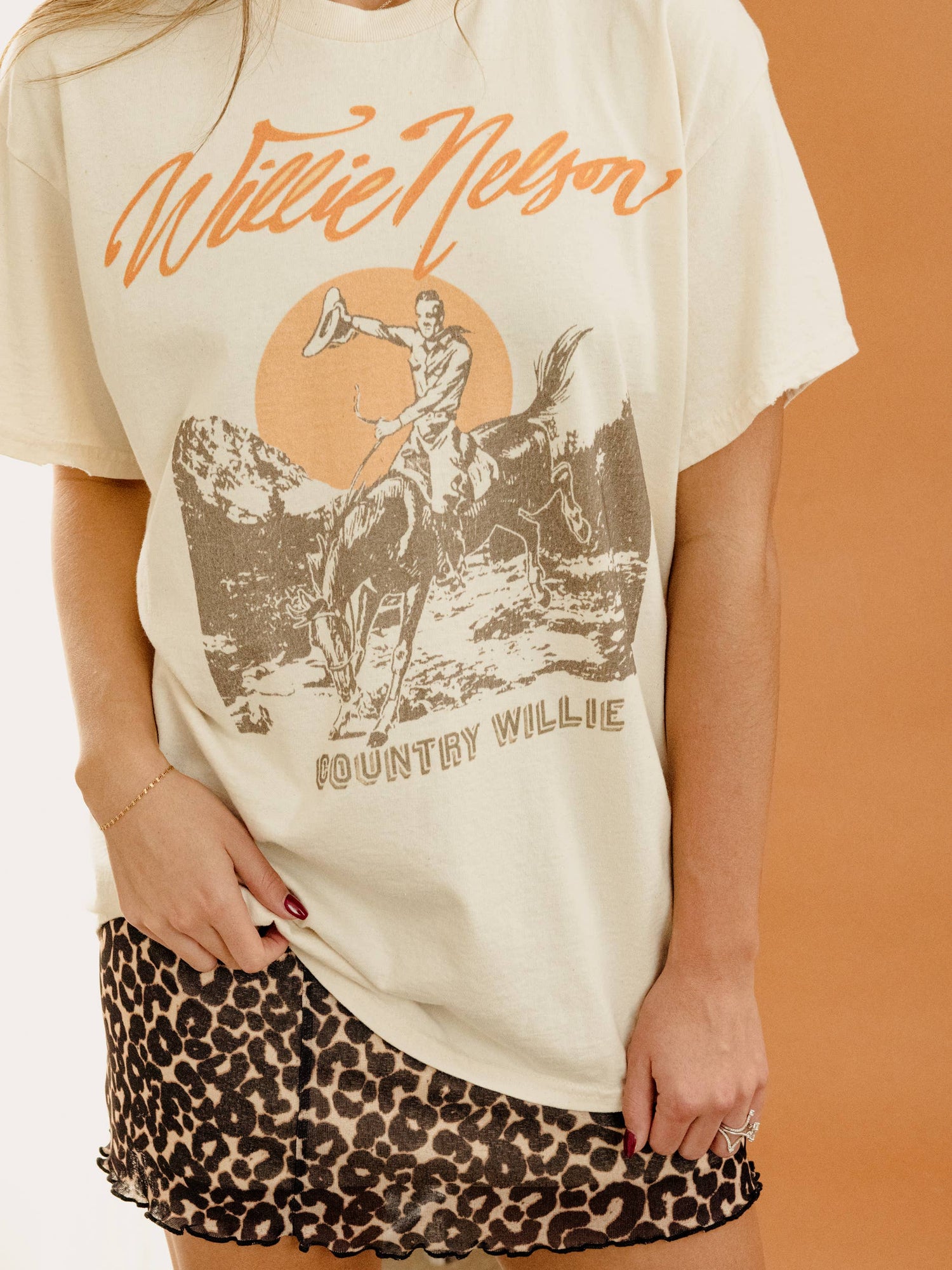 Willie Nelson Country Thrifted Tee