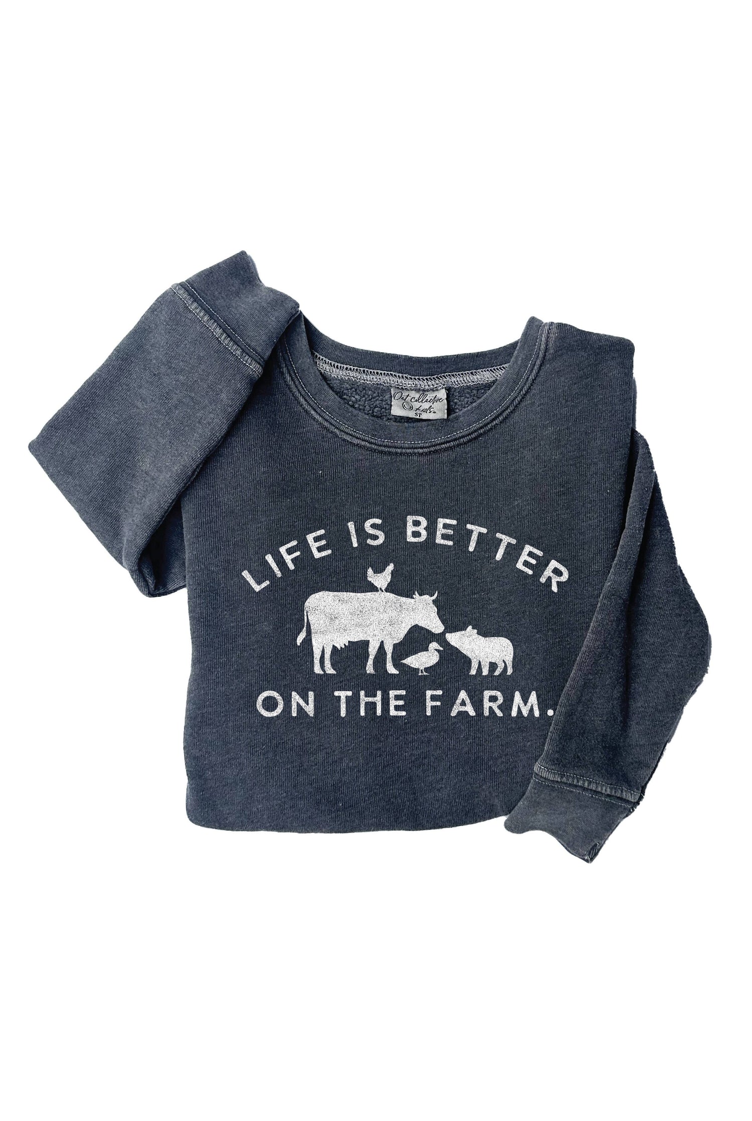 Life Is Better Toddler Sweatshirt