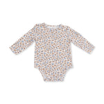 Utah kids western boutique rodeo baby clothing Hazel Floral Pinafore Dress and Long Sleeve Bodysuit Set 179BF26HFL Boltranchstore.com free shipping