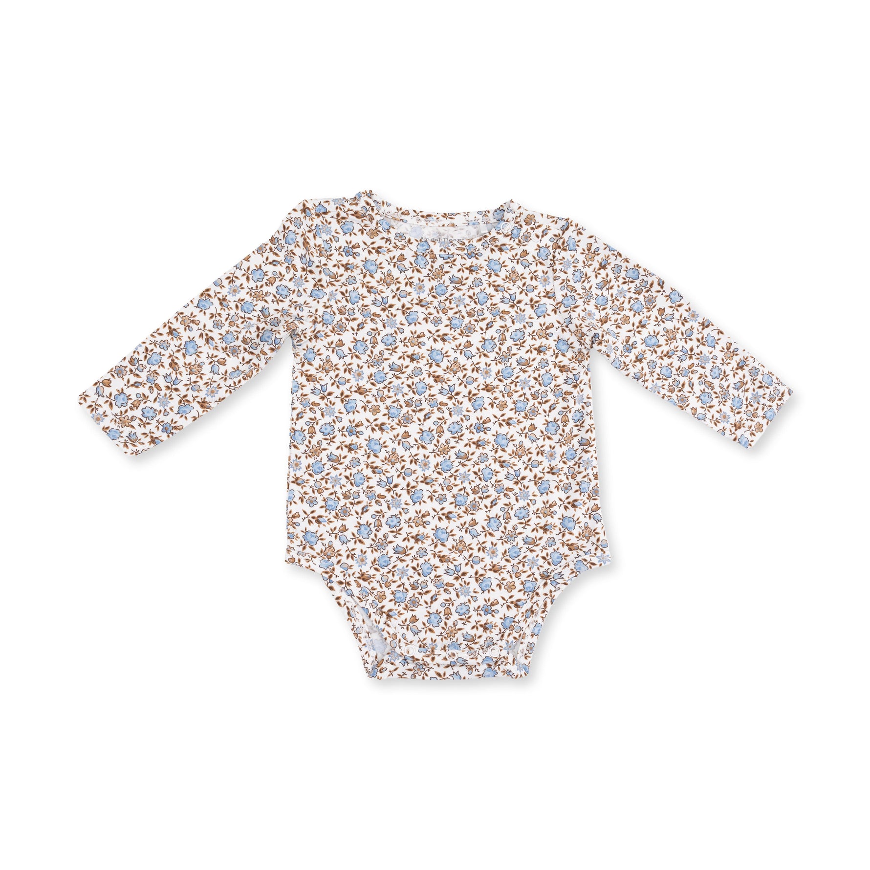 Utah kids western boutique rodeo baby clothing Hazel Floral Pinafore Dress and Long Sleeve Bodysuit Set 179BF26HFL Boltranchstore.com free shipping