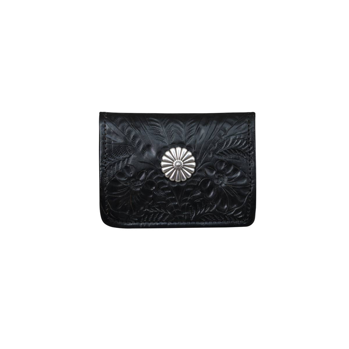Small Ladies' Tri-Fold Wallet with Concho