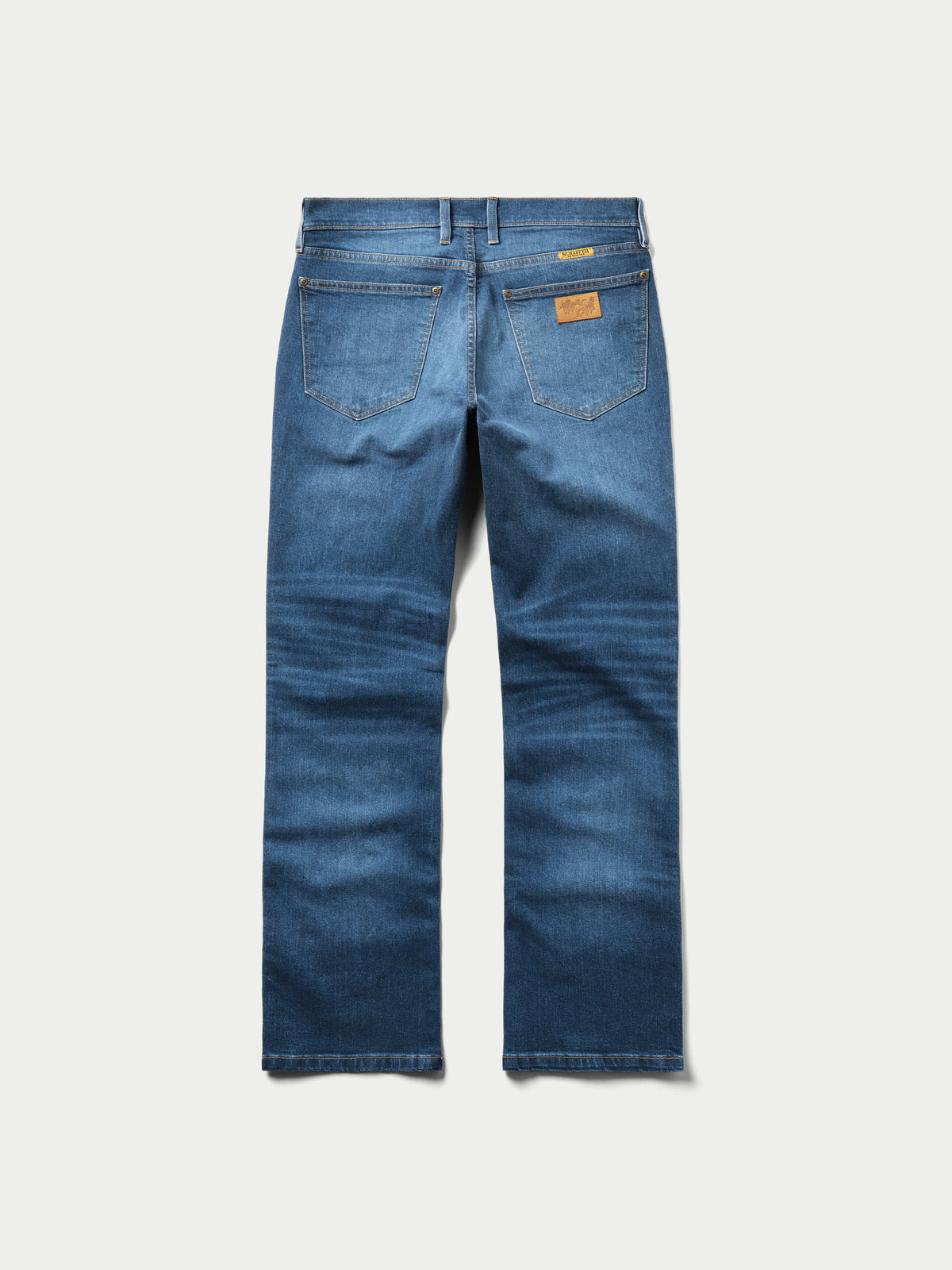 Schaefer Ranch Flex Boot Cut Dungarees Colorado mid rise relaxed boot cut silhouette cowboy jeans western clothing