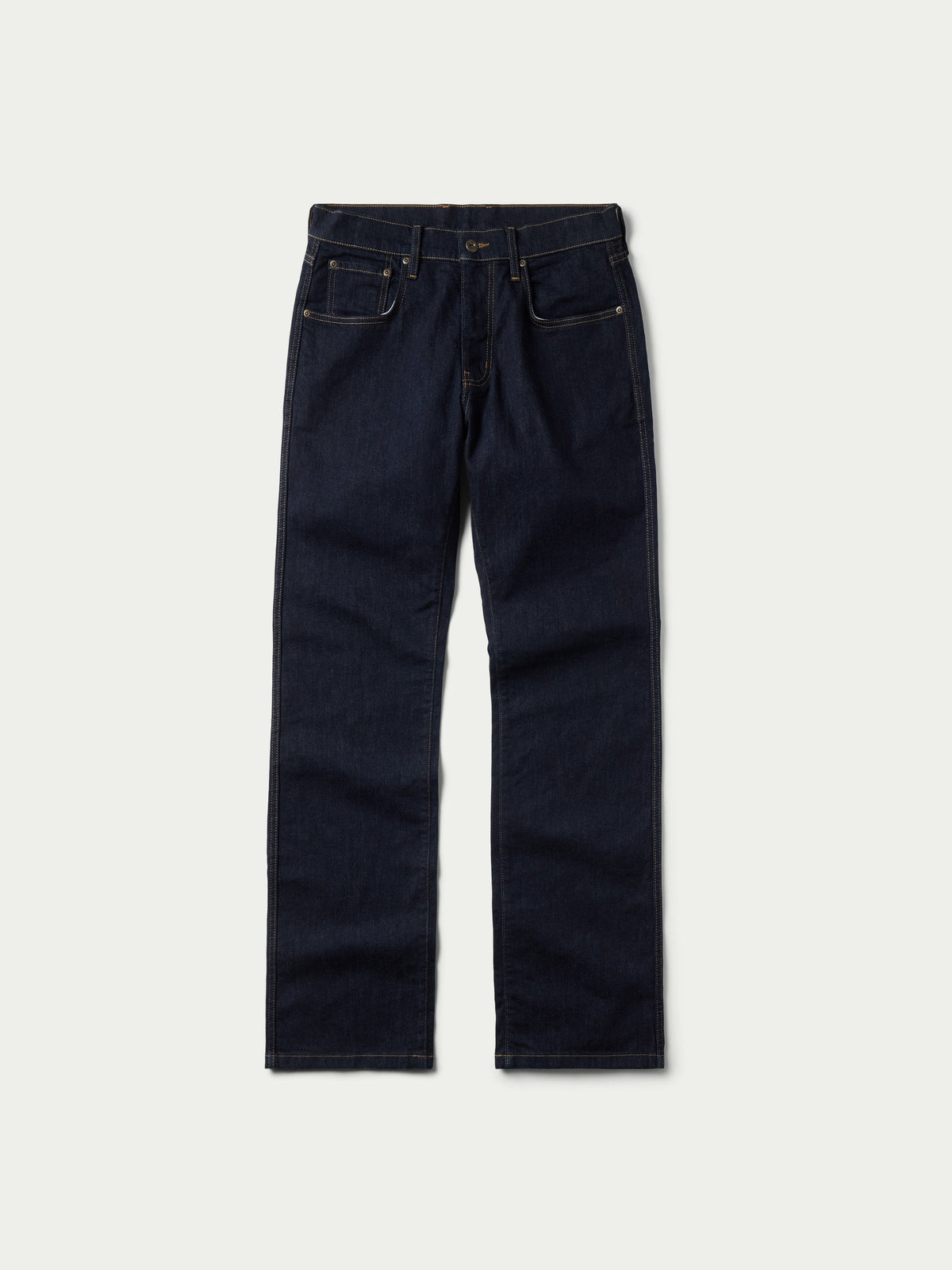Schaefer Ranch Flex Boot Cut Dungarees Dark Rinse deep indigo stretch denim mens western jeans ranch wear Utah SKU 1831DR