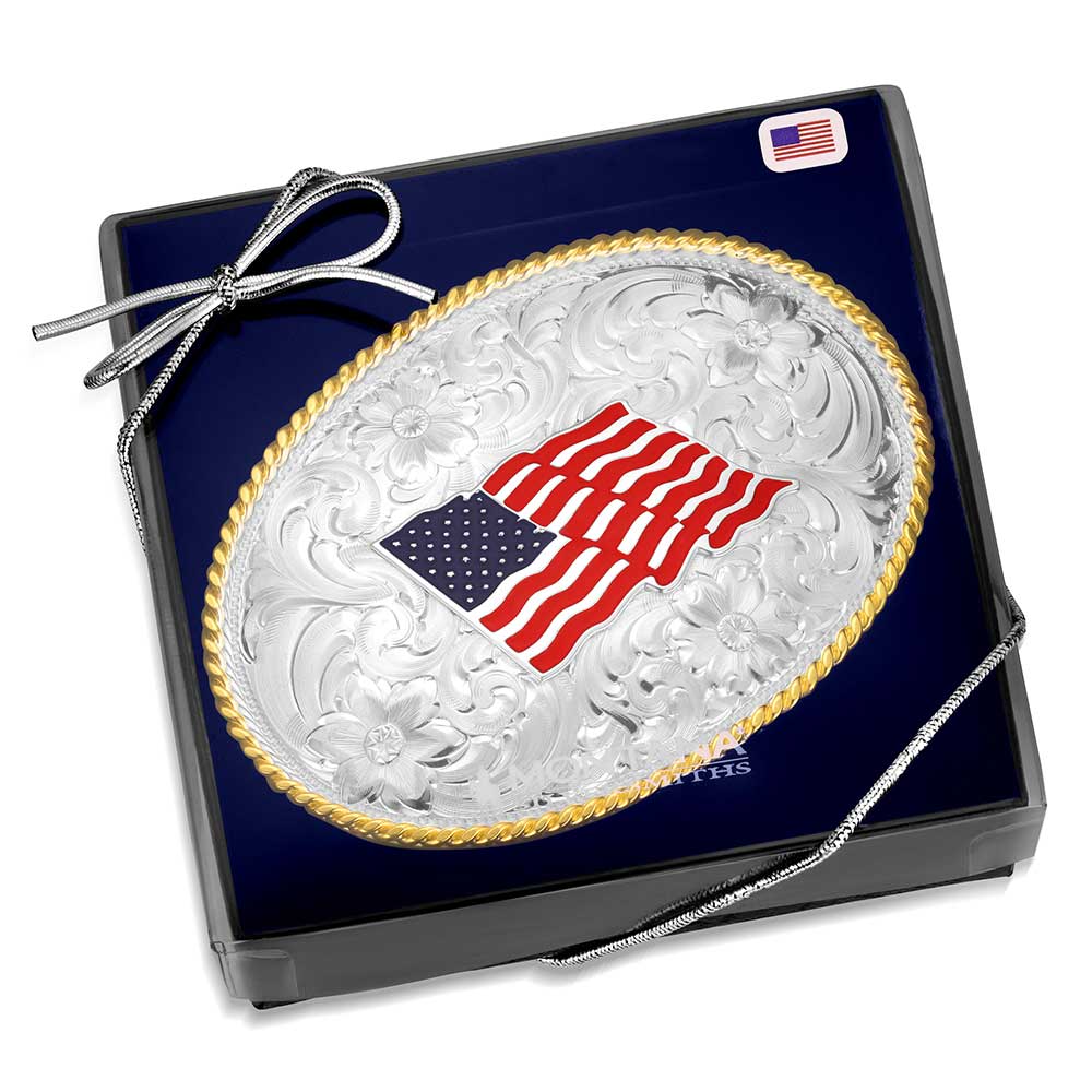 Montana Silversmiths America the Great Buckle