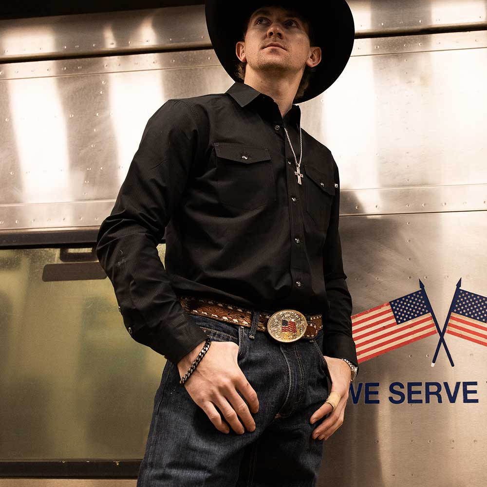 Montana Silversmiths America the Great Buckle