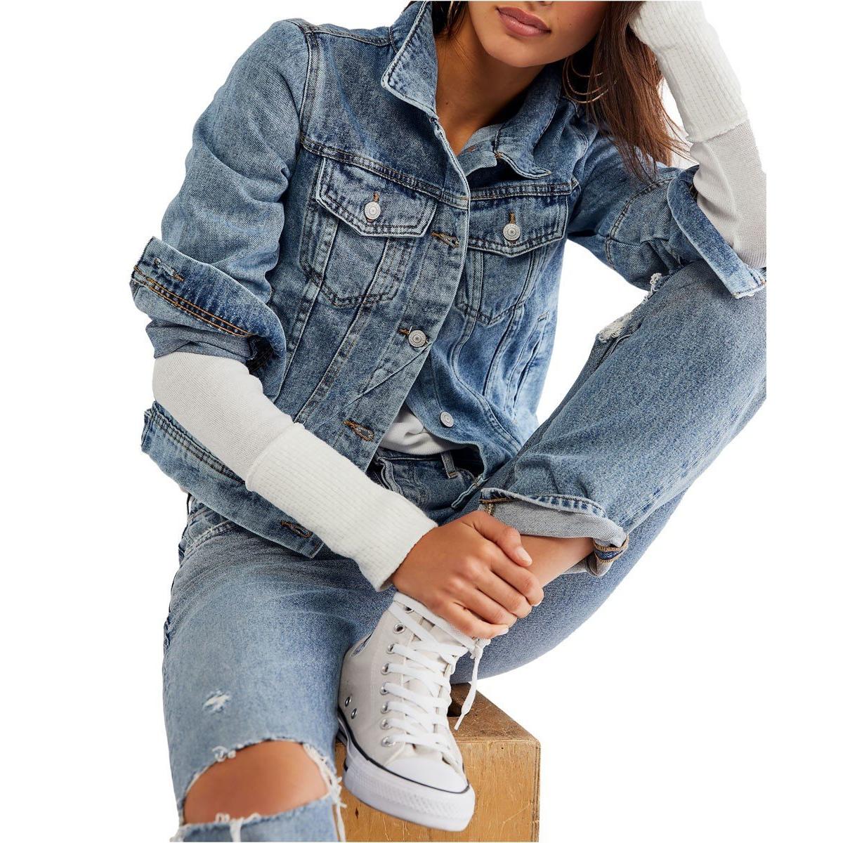 Rumors Denim Jacket Light Indigo