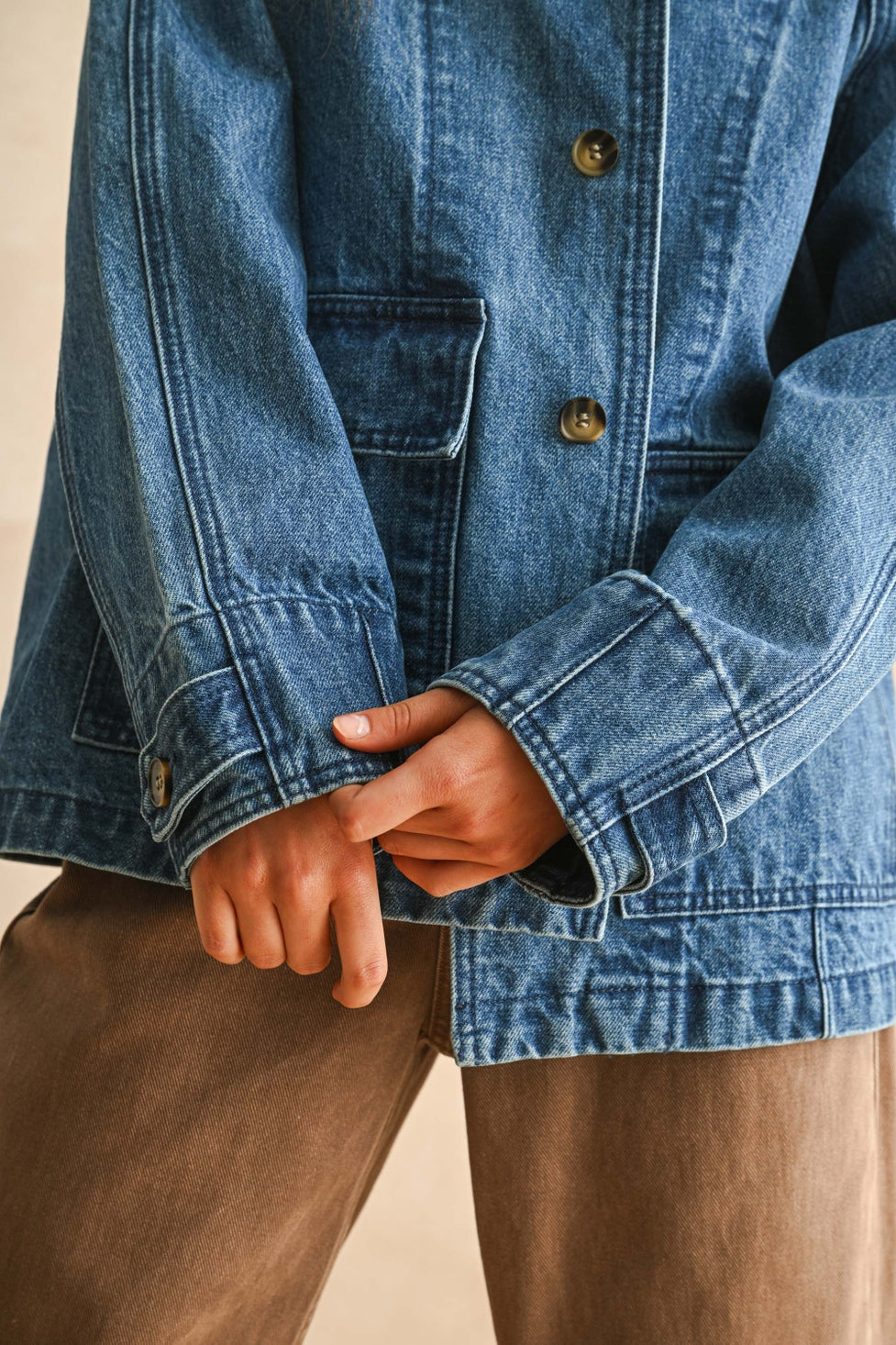 Denise Denim Casual Jacket