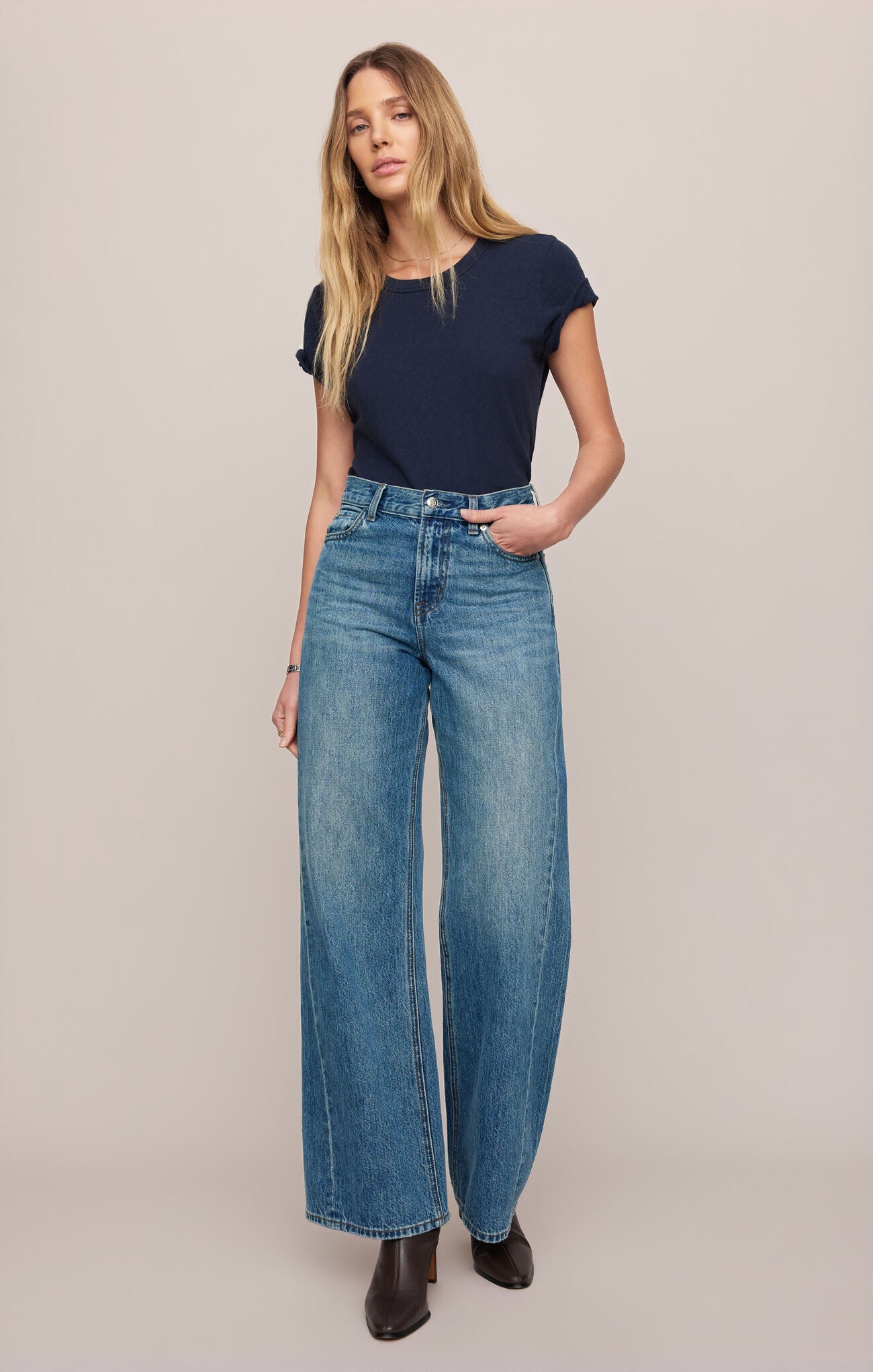 Z Supply The Head Turner High Rise Wide Pant
