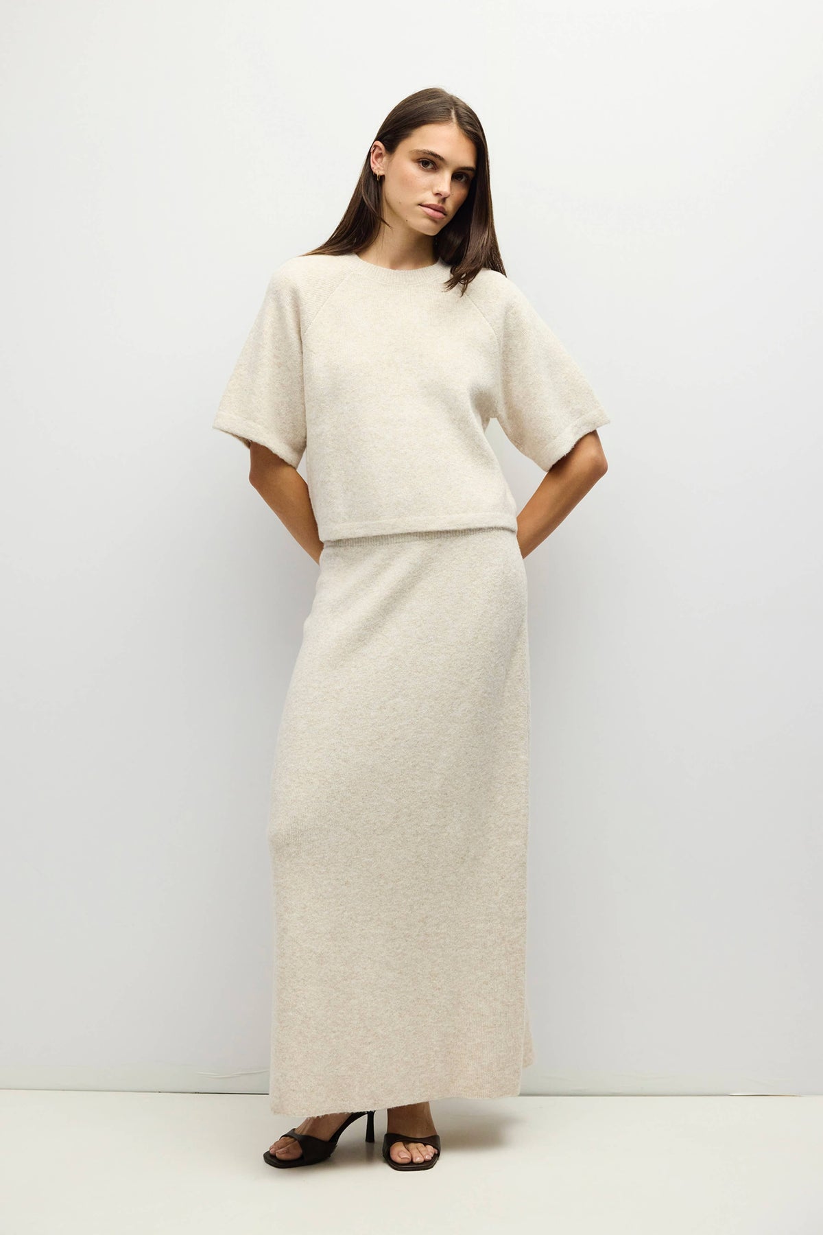 The Danica Raglan Sleeve Sweater Top