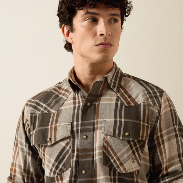 Ariat Mens Retro Howell Fitted Snap Shirt