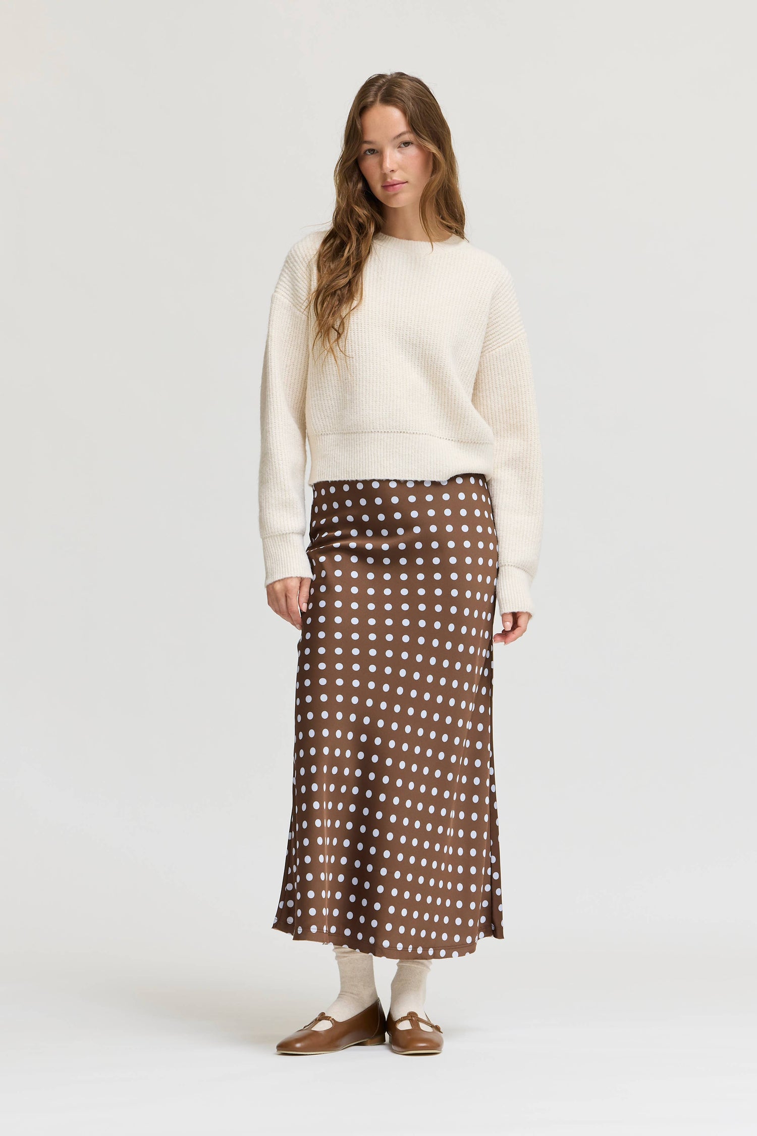 Karen Rib Detail Knit Pullover