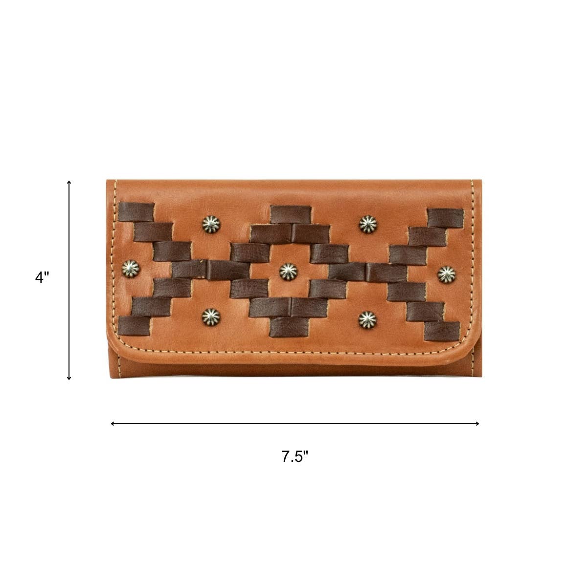 Tribal Weave Tri-Fold Wallet