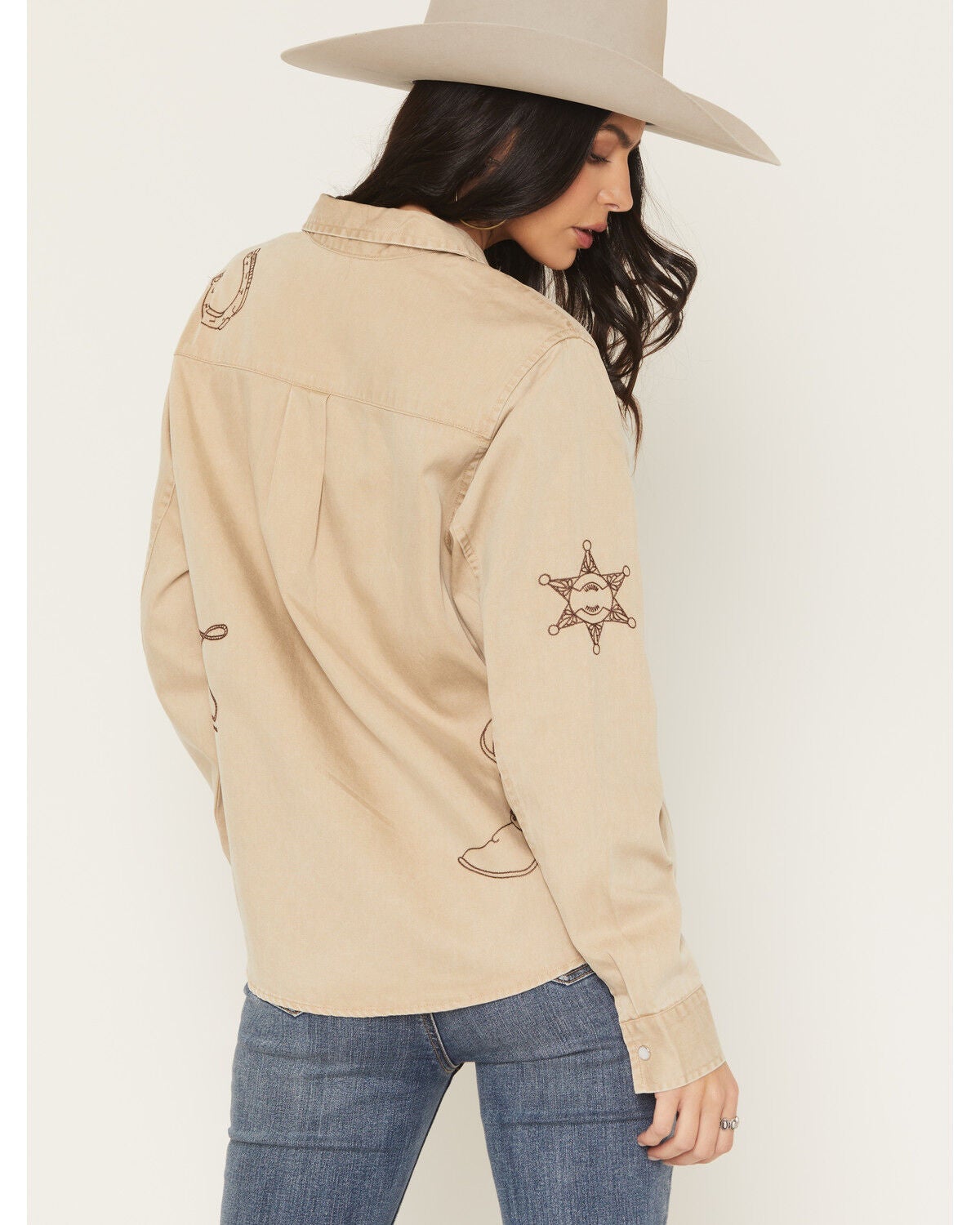 Jena Western Embroidered Shirt