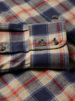 Schaefer Flannel Button Down Shirt three snap cuffs for a polished look in town Kamas