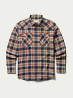 Schaefer Flannel Button Down Shirt Ashland yarn dyed plaid flannel shirt mens western clothing Utah SKU 2019AS