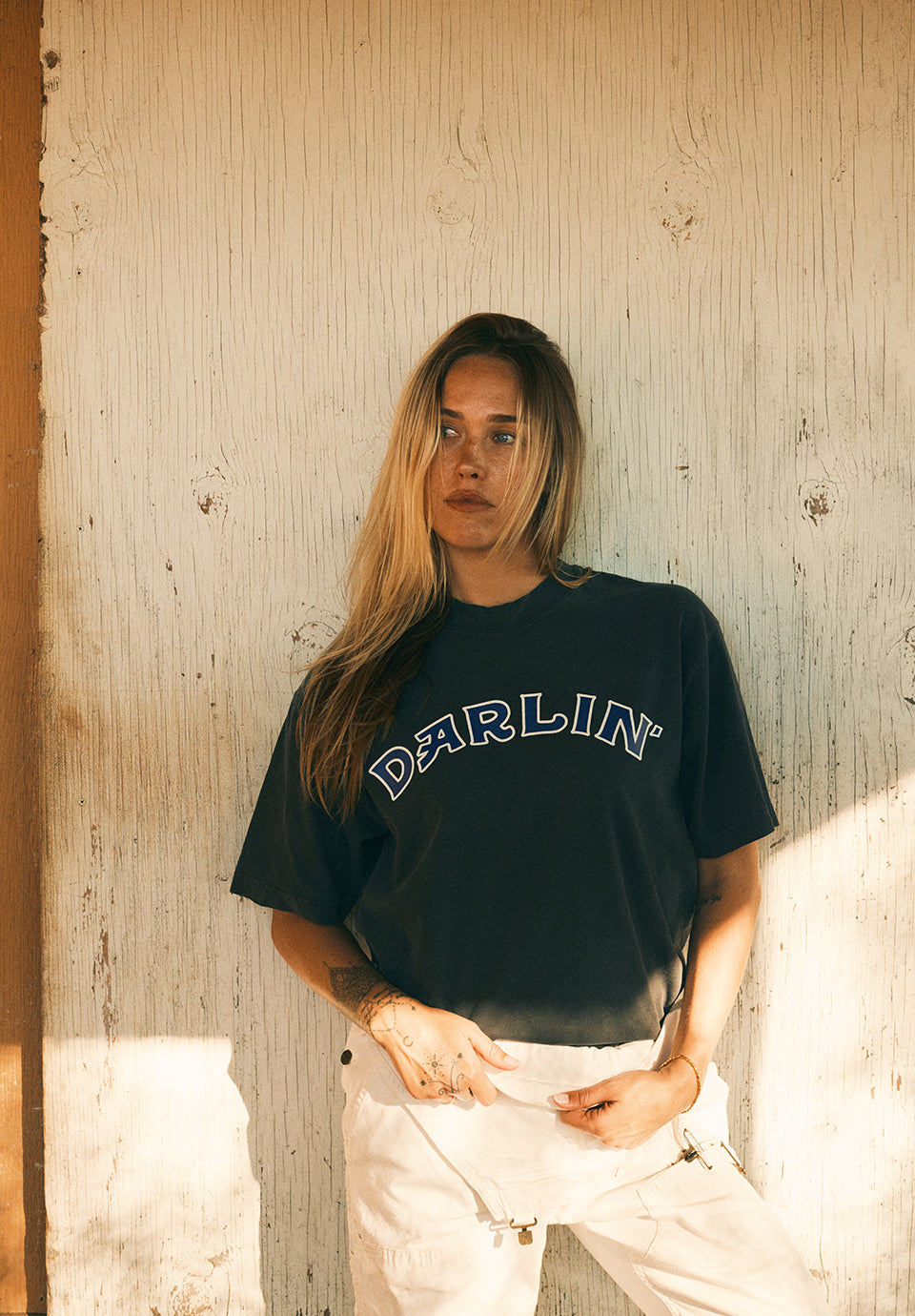 Darlin Short Sleeve Charcoal