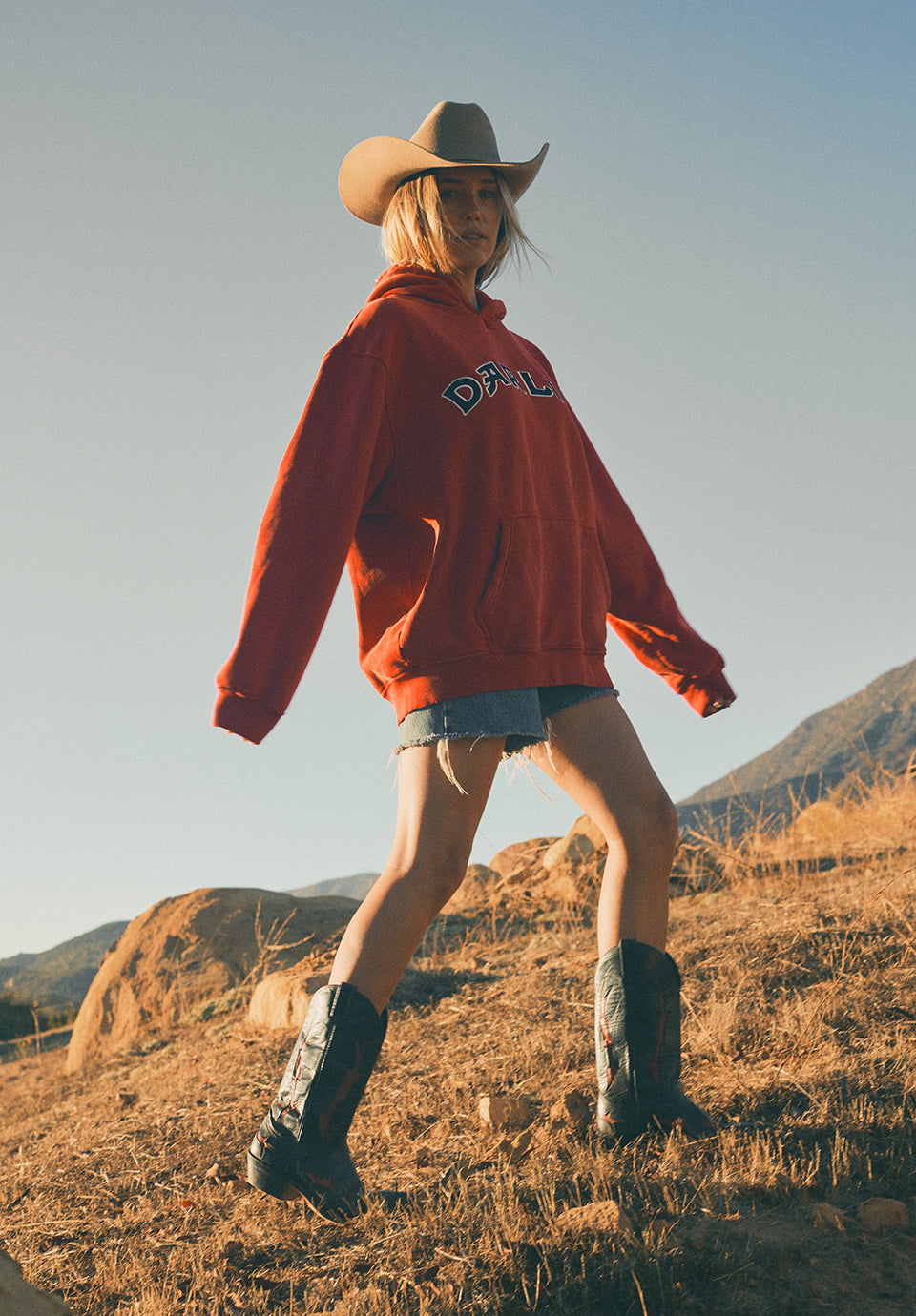 Darlin Varsity Oversized Hoodie