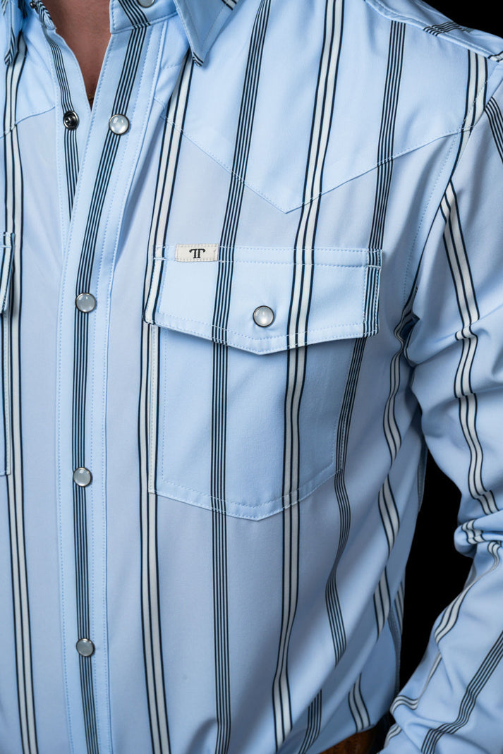 Ferrell Mens Denver Snap Shirt