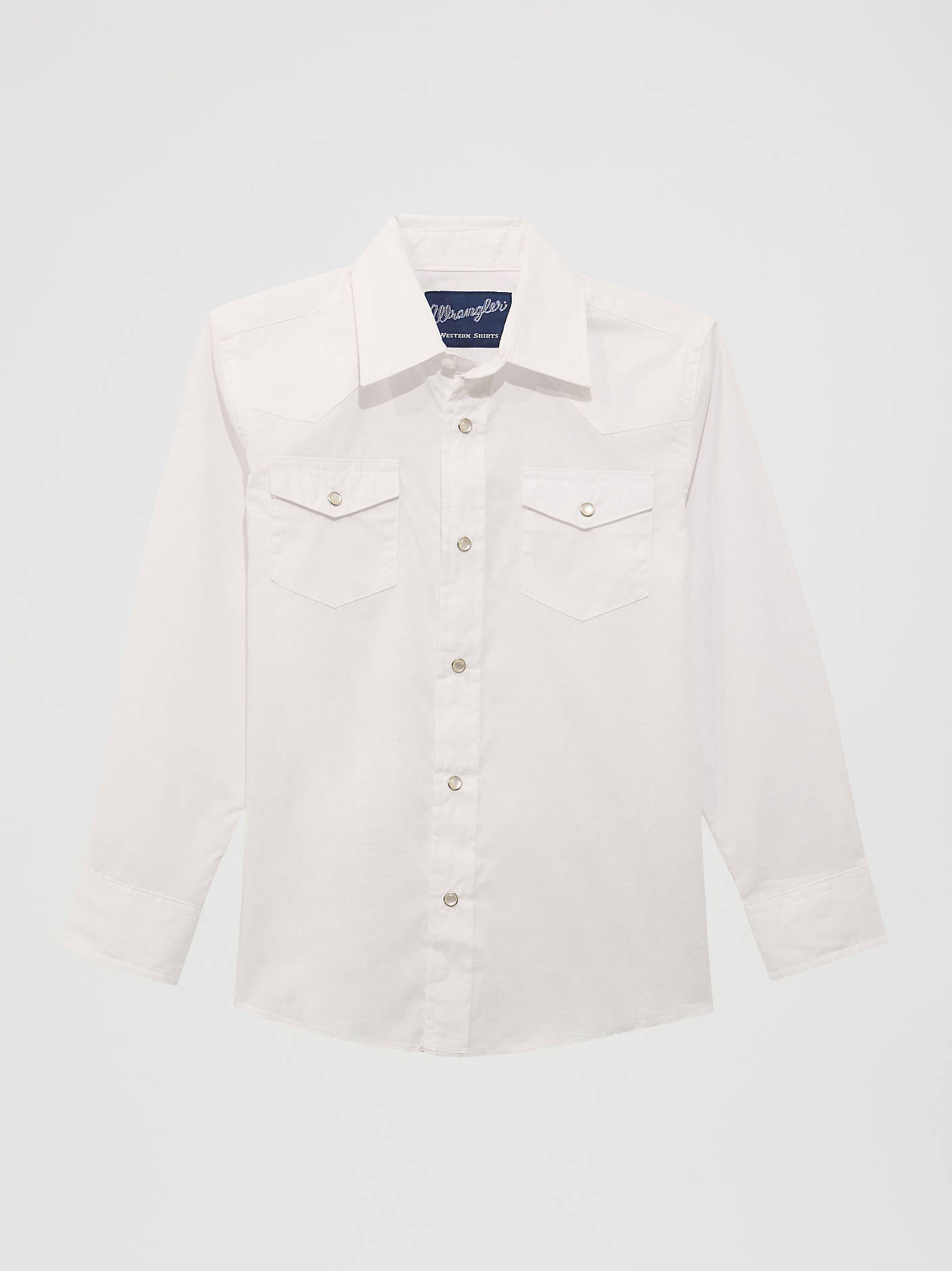 Wrangler Boys Dress Western Snap Shirt