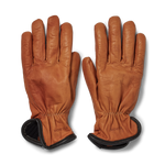 Western clothing ranch wear Utah workwear Original Lined Goatskin Gloves Saddle Brown SKU F2020491143 Boltranchstore.com free shipping