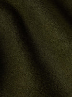 Schaefer Wool Overshirt Olive wool and nylon shell fabric with a soft brushed hand for cold mornings