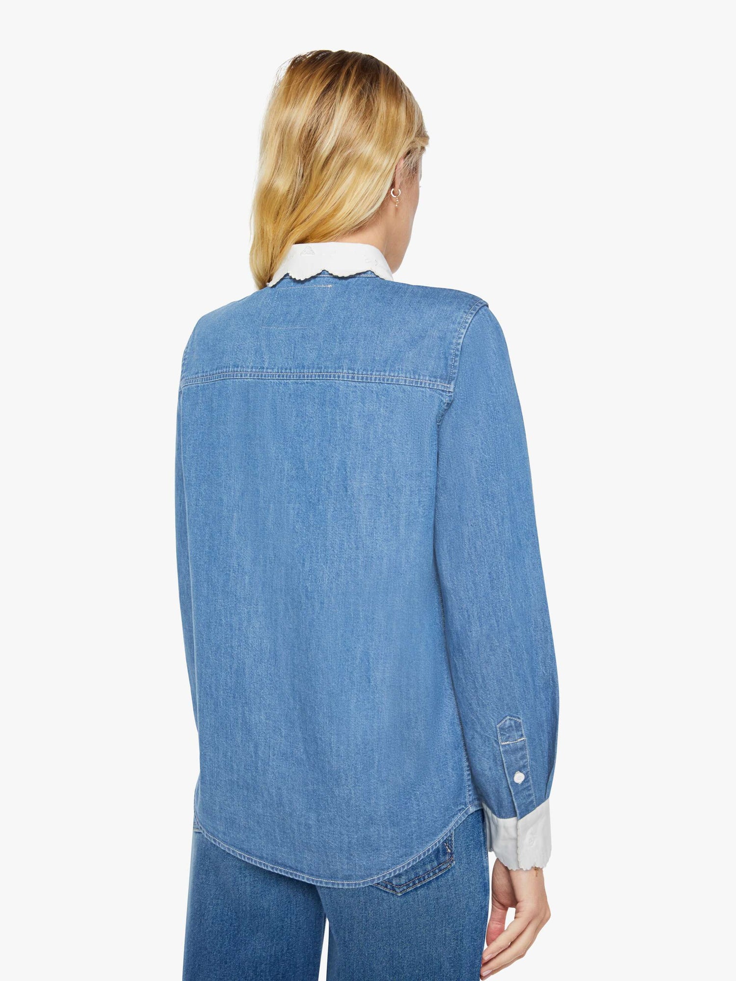 Mother The Frilly Foxy Boxy Shirt