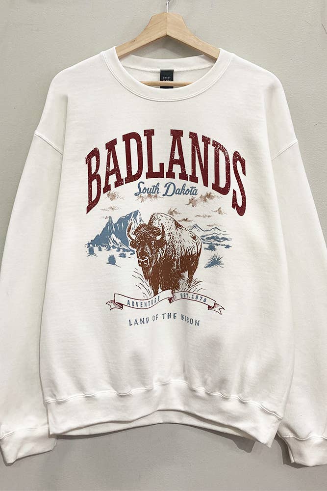 Badlands Bison Sweatshirt