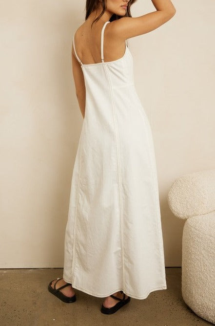 Sleeveless Loose Fit Maxi Dress