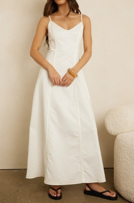 Sleeveless Loose Fit Maxi Dress