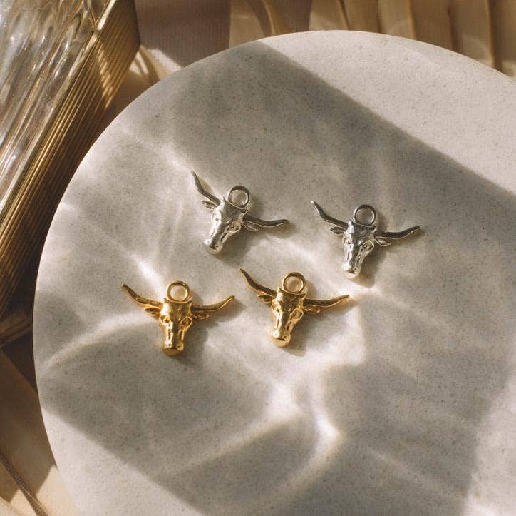 Bull's Head Charm