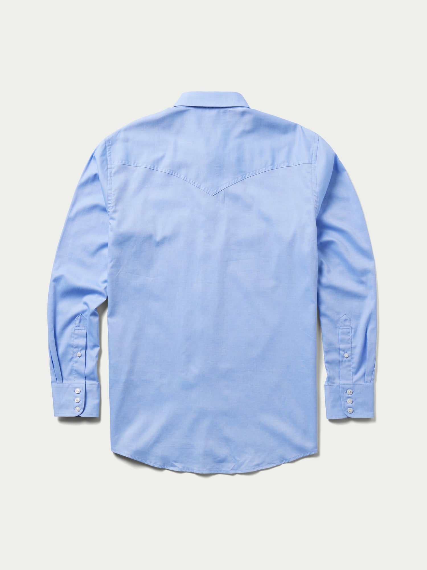 Schaefer Classic Pinpoint Button Shirt in Blue