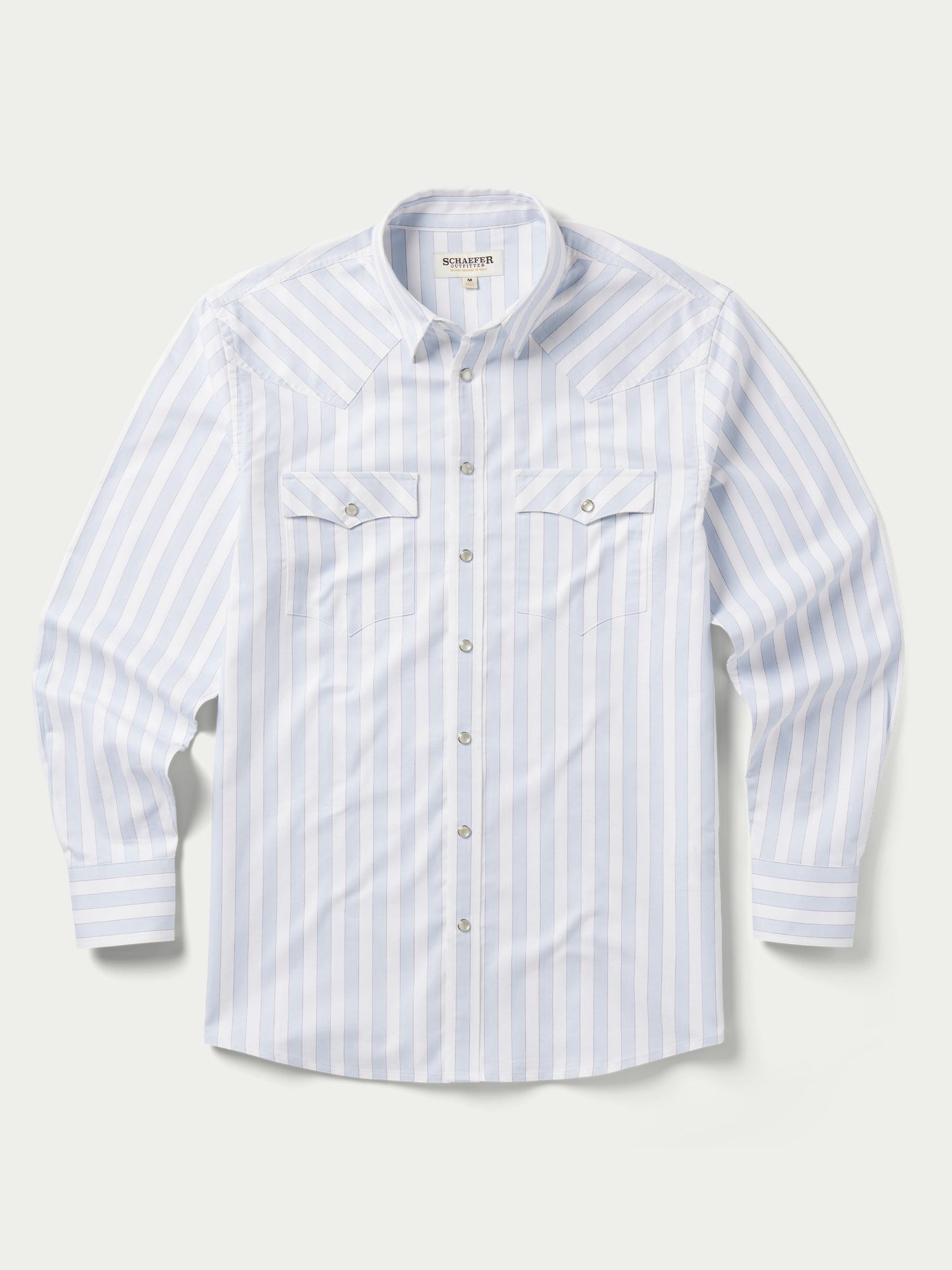 Schaefer Classic Button Down with Snap Shirt in Presidio