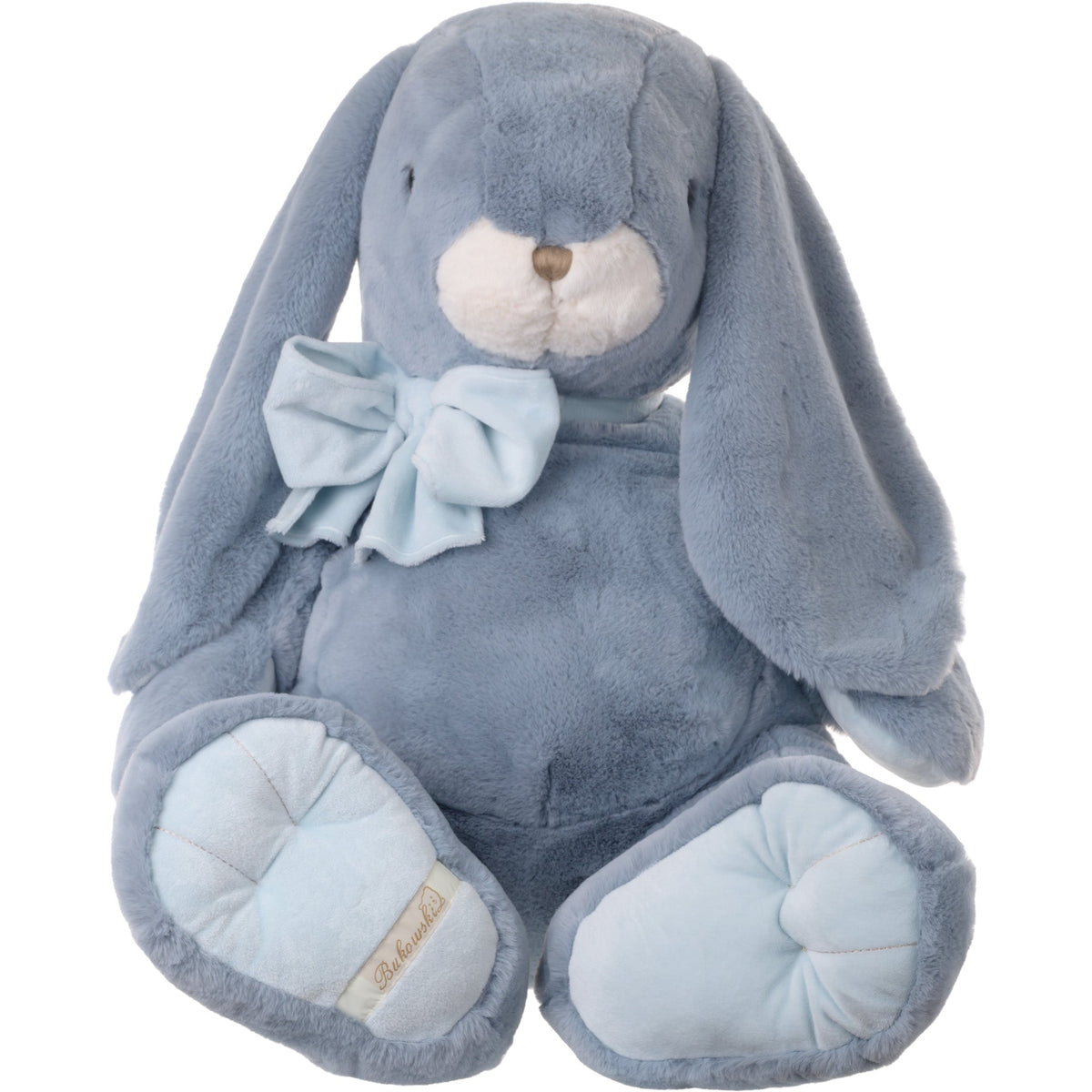 Bukowski Jumbo Cookie oversized 31 inch soft blue plush bunny with fluffy fur western boutique Kamas Utah SKU 22131