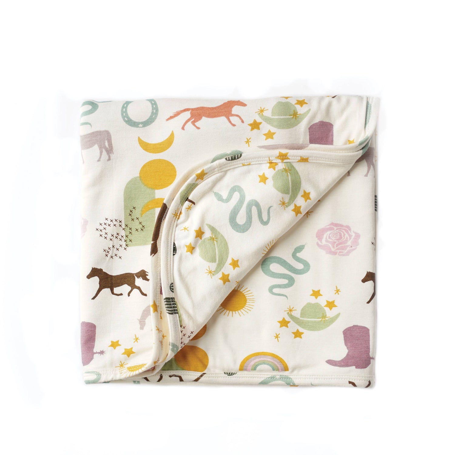 Wild and Free Western Bamboo Swaddle