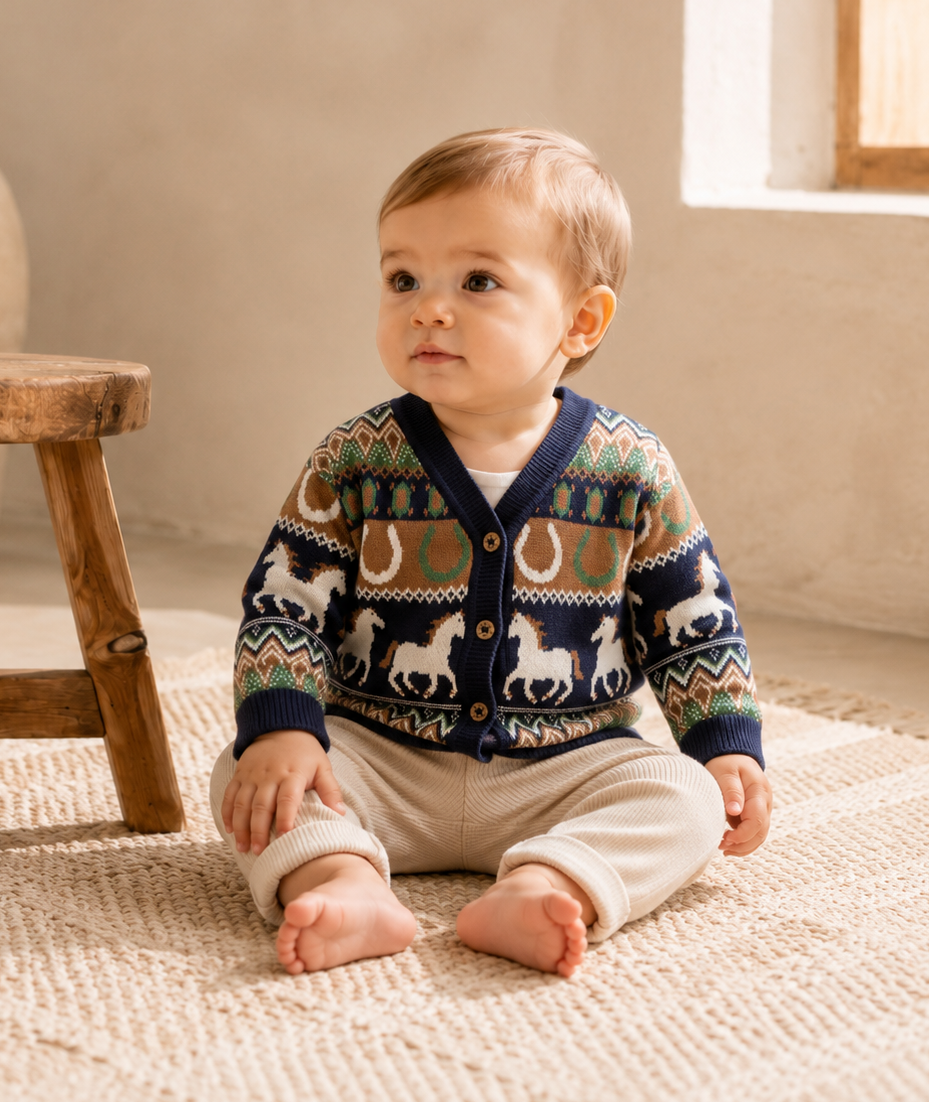 Western Baby Cardigan