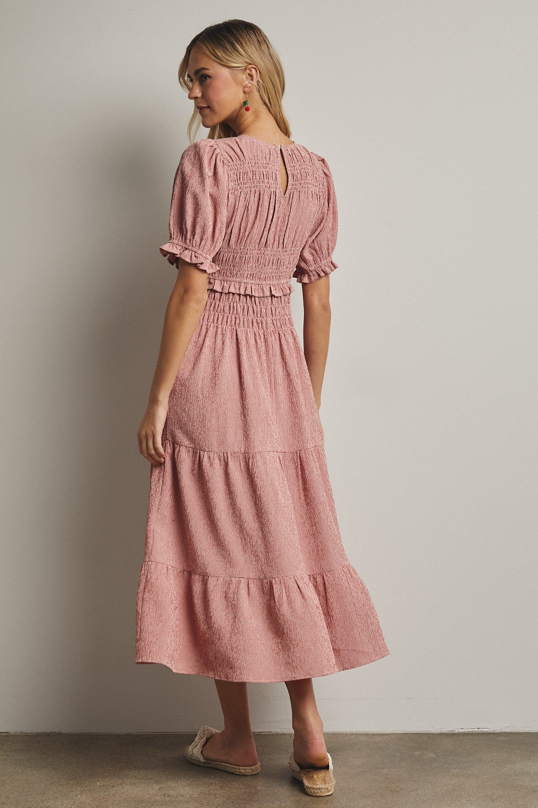 Celia Gingham Dress