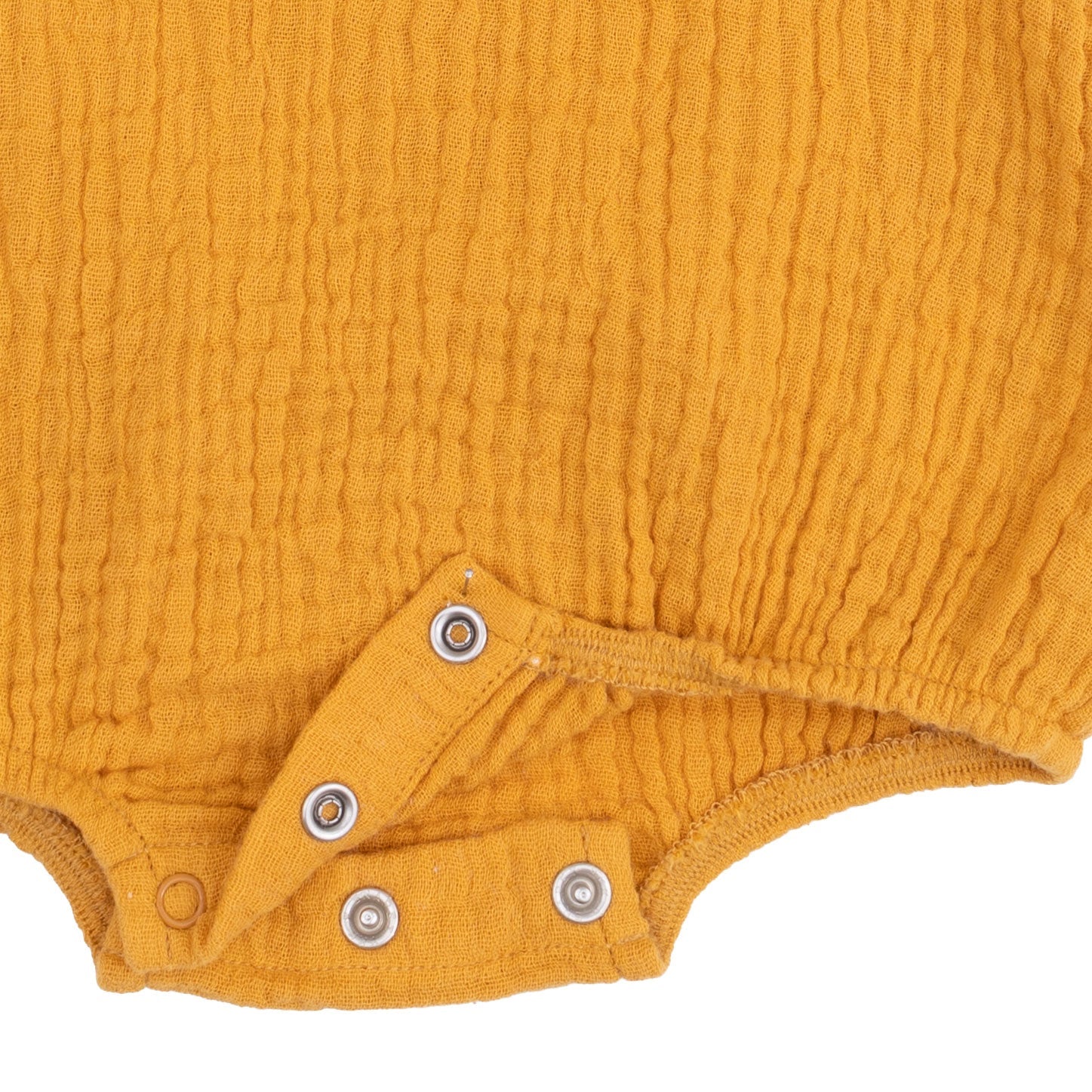 Baby Sunflower Bubble With Ruffle Collar