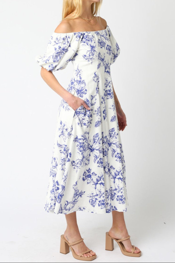 Nella Floral Dress