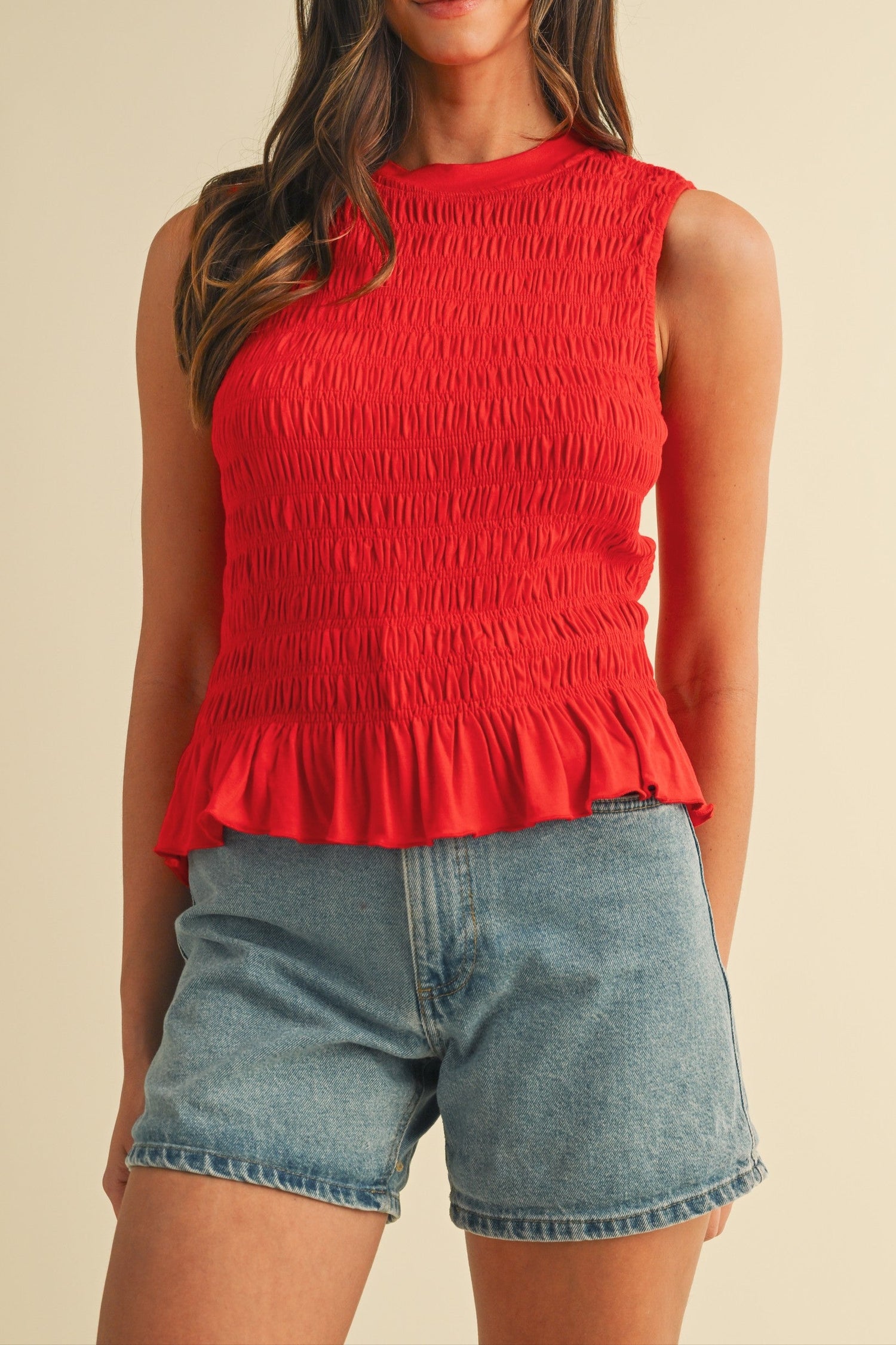 Margot Smocked Tank Top